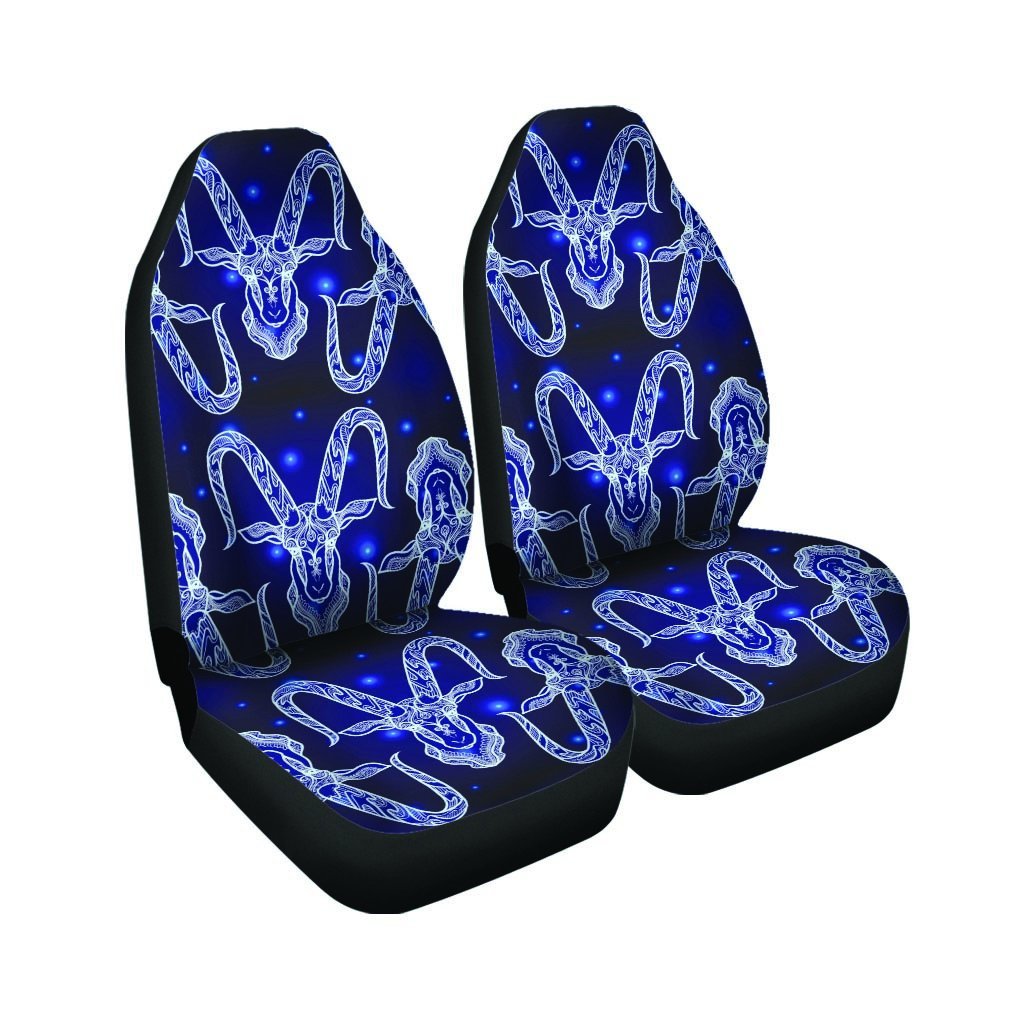 Capricorn Gothic Witch Car Seat Covers-grizzshop