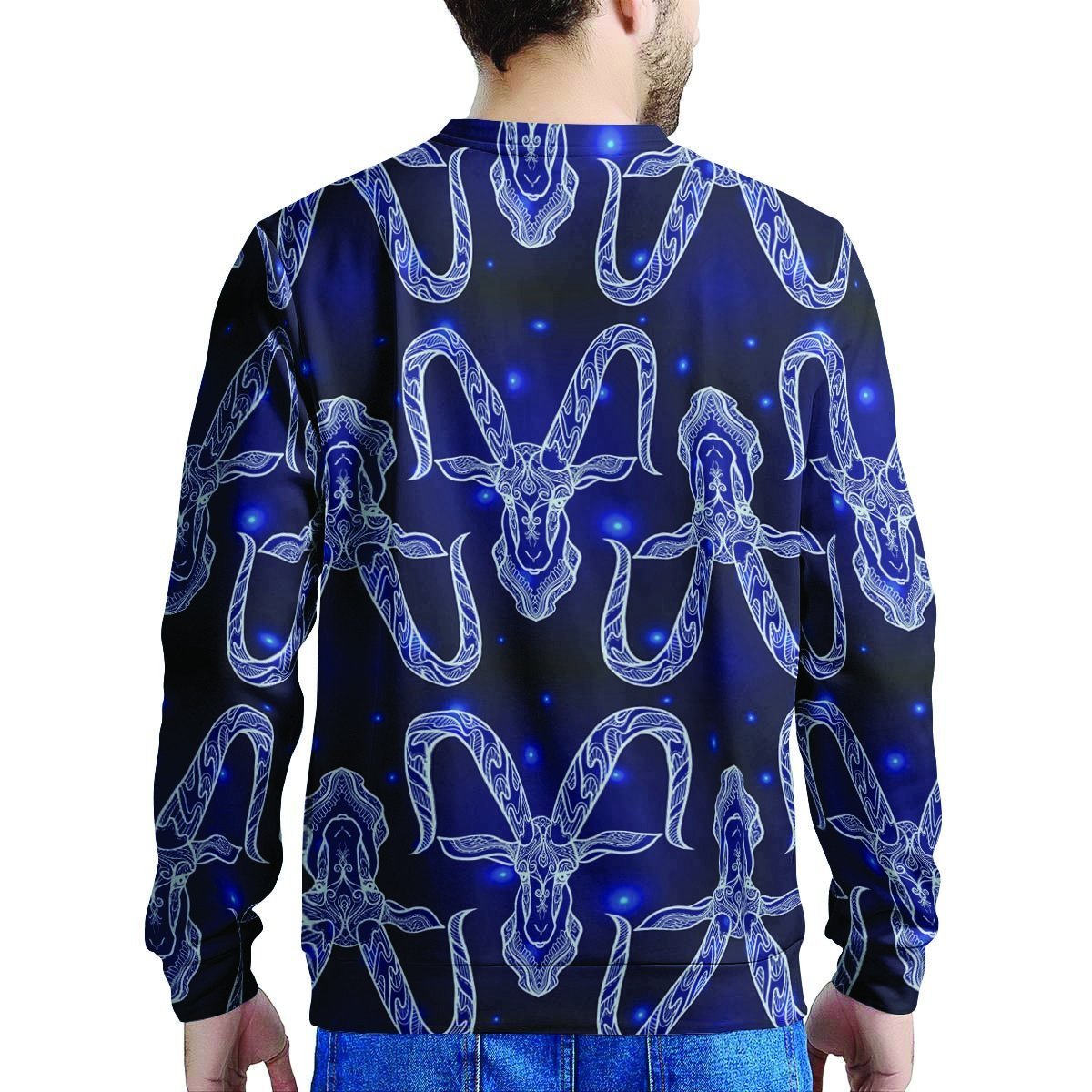 Capricorn Gothic Witch Men's Sweatshirt-grizzshop