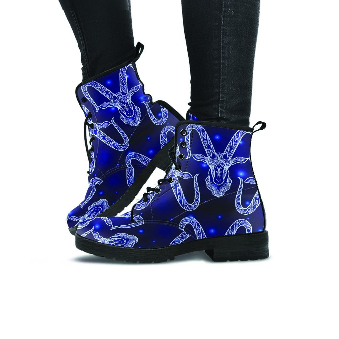 Capricorn Gothic Witch Women's Boots-grizzshop