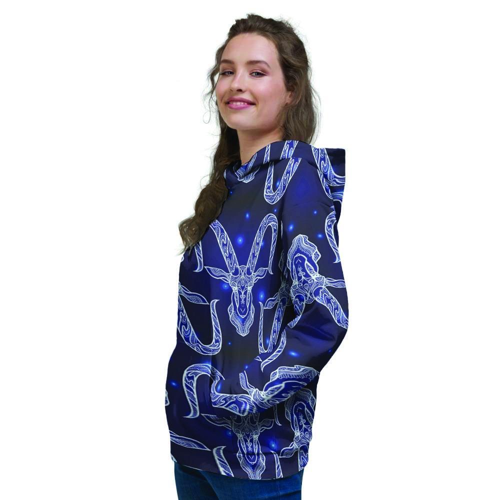 Capricorn Gothic Witch Women's Hoodie-grizzshop