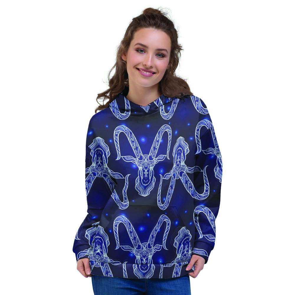 Capricorn Gothic Witch Women's Hoodie-grizzshop