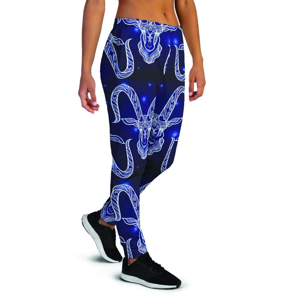 Capricorn Gothic Witch Women's Joggers-grizzshop