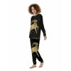 Capricorn Sign Astrological Print Women's Pajamas-grizzshop