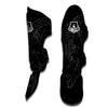 Capricorn Sign White And Black Print Muay Thai Shin Guards-grizzshop