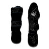 Capricorn Sign White And Black Print Muay Thai Shin Guards-grizzshop