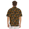 Capybaras Print Pattern Men's Short Sleeve Shirts-grizzshop