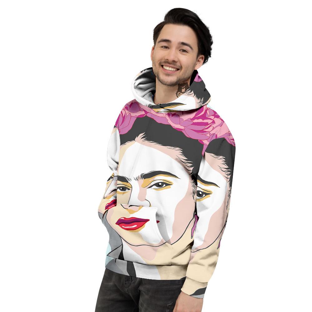Carmen Frida Kahlo Magdalena Print Men's Hoodie-grizzshop