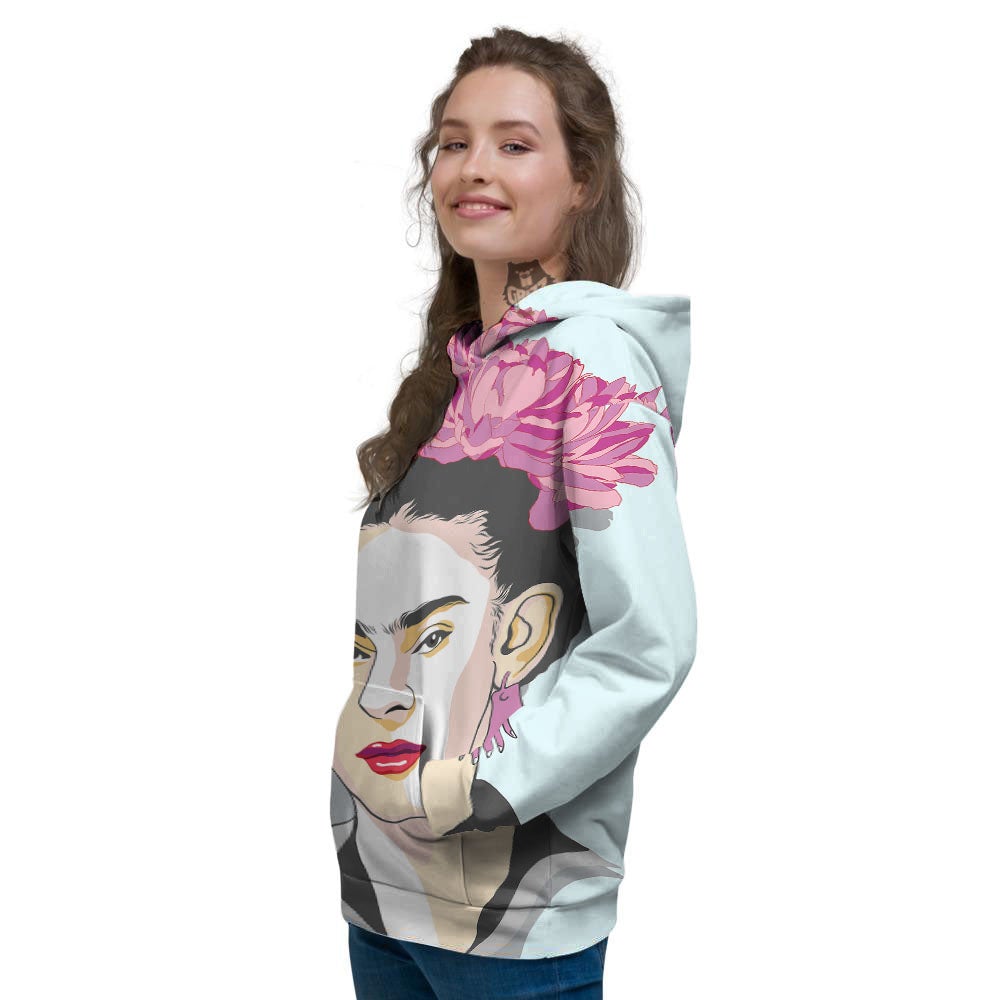 Carmen Frida Kahlo Magdalena Print Women's Hoodie-grizzshop