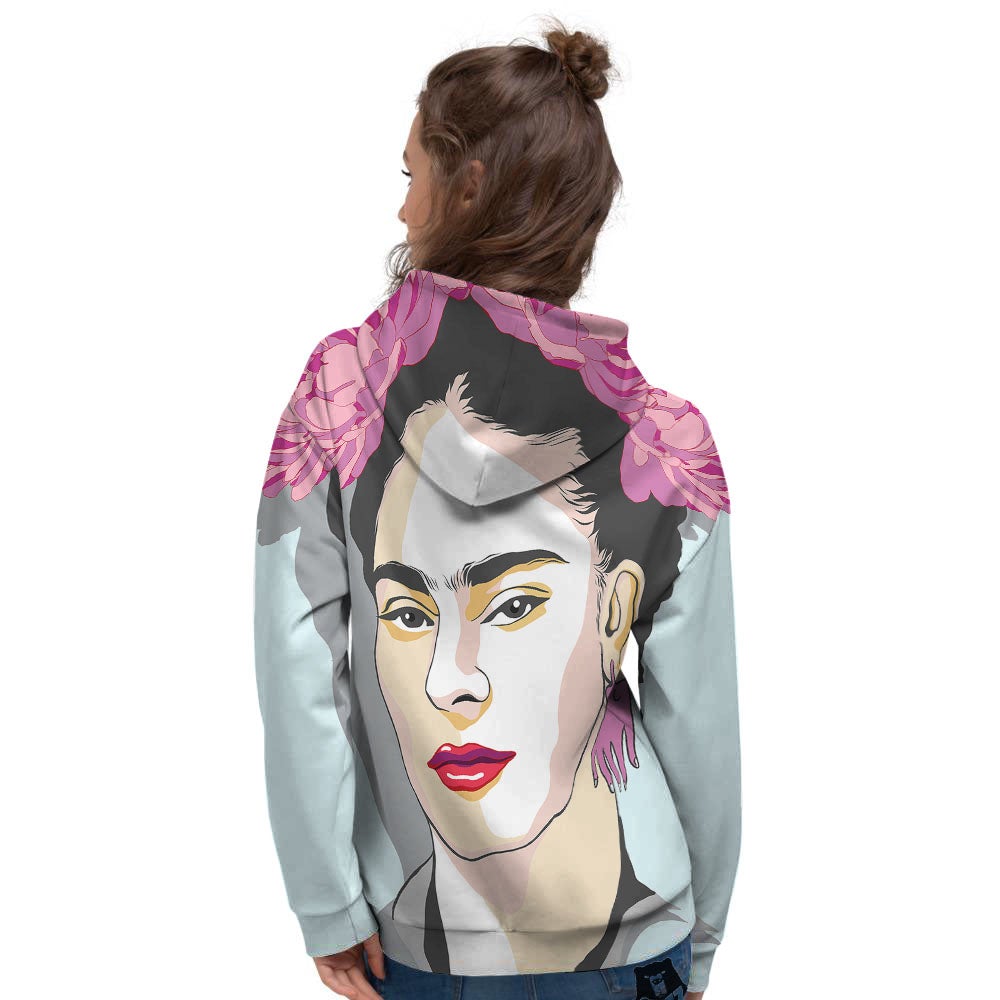 Carmen Frida Kahlo Magdalena Print Women's Hoodie-grizzshop