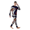 Carp Koi Fish Yin And Yang Print Men's Pajamas-grizzshop