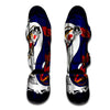 Carp Koi Fish Yin And Yang Print Muay Thai Shin Guards-grizzshop