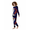 Carp Koi Fish Yin And Yang Print Women's Pajamas-grizzshop