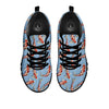 Carp Koi Print Pattern Black Sneaker-grizzshop