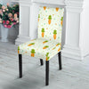 Carrot Dot Pattern Print Chair Cover-grizzshop