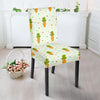 Carrot Dot Pattern Print Chair Cover-grizzshop