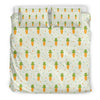 Carrot Dot Pattern Print Duvet Cover Bedding Set-grizzshop