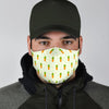 Carrot Dot Pattern Print Face Mask-grizzshop