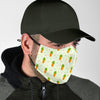 Carrot Dot Pattern Print Face Mask-grizzshop