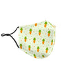 Carrot Dot Pattern Print Face Mask-grizzshop