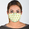 Carrot Dot Pattern Print Face Mask-grizzshop