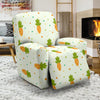 Carrot Dot Pattern Print Recliner Cover-grizzshop