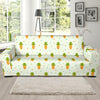 Carrot Dot Pattern Print Sofa Covers-grizzshop