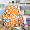 Carrot Pattern Print Blanket-grizzshop