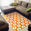 Carrot Pattern Print Floor Mat-grizzshop