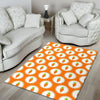 Carrot Pattern Print Floor Mat-grizzshop