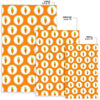 Carrot Pattern Print Floor Mat-grizzshop