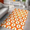 Carrot Pattern Print Floor Mat-grizzshop