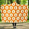 Carrot Pattern Print Hooded Blanket-grizzshop