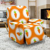 Carrot Pattern Print Recliner Cover-grizzshop