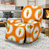 Carrot Pattern Print Recliner Cover-grizzshop