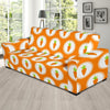 Carrot Pattern Print Sofa Covers-grizzshop