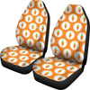 Carrot Pattern Print Universal Fit Car Seat Cover-grizzshop