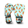 Carrot Print Pattern Boxing Gloves-grizzshop