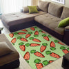 Carrot Print Pattern Floor Mat-grizzshop