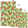 Carrot Print Pattern Floor Mat-grizzshop