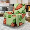 Carrot Print Pattern Recliner Cover-grizzshop