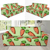 Carrot Print Pattern Sofa Covers-grizzshop