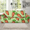 Carrot Print Pattern Sofa Covers-grizzshop