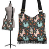 Carrot Rabbit Bunny Pattern Print Crossbody Bags-grizzshop