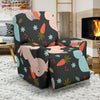 Carrot Rabbit Bunny Pattern Print Recliner Cover-grizzshop