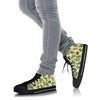 Cartoon Cactus Pattern Print Men Women's High Top Shoes-grizzshop