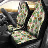 Cartoon Cactus Pattern Print Universal Fit Car Seat Cover-grizzshop