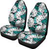 Cartoon Chameleon Pattern Print Universal Fit Car Seat Covers-grizzshop