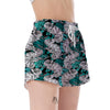 Cartoon Chameleon Pattern Print Women's Shorts-grizzshop