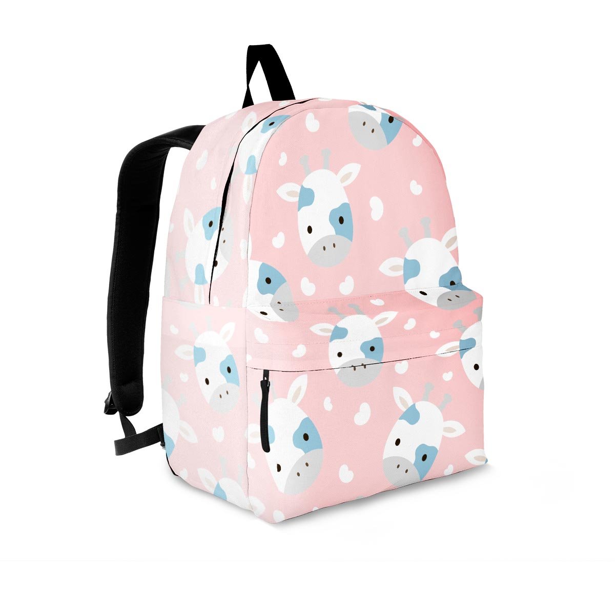 Cartoon Cow Print Backpack-grizzshop