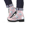 Cartoon Cow Print Men's Boots-grizzshop